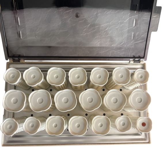 Sears Electric Hair Setter Curler Set 20 Rollers‎ with Clips Vintage Retro Style - Picture 4 of 16